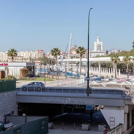 Estudio Malagueta, Muelle Uno Views Málaga Exterior foto
